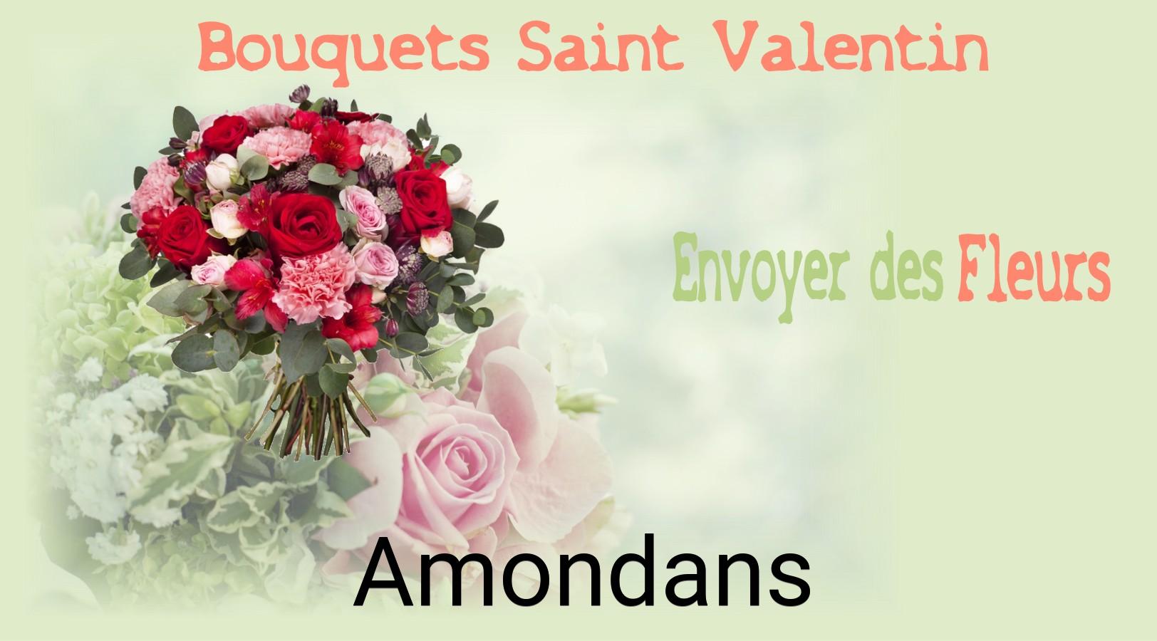 Roses de Saint-Valentin livrées à Amondans